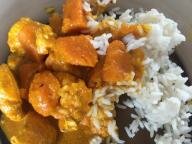 Curry z kurczakiem i dynią
