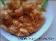 Kurczak w sosie pomidorowym 