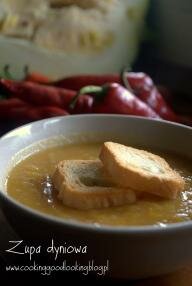 Zupa dyniowa z mlekiem kokosowym