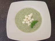 Krem z cukini z serem feta